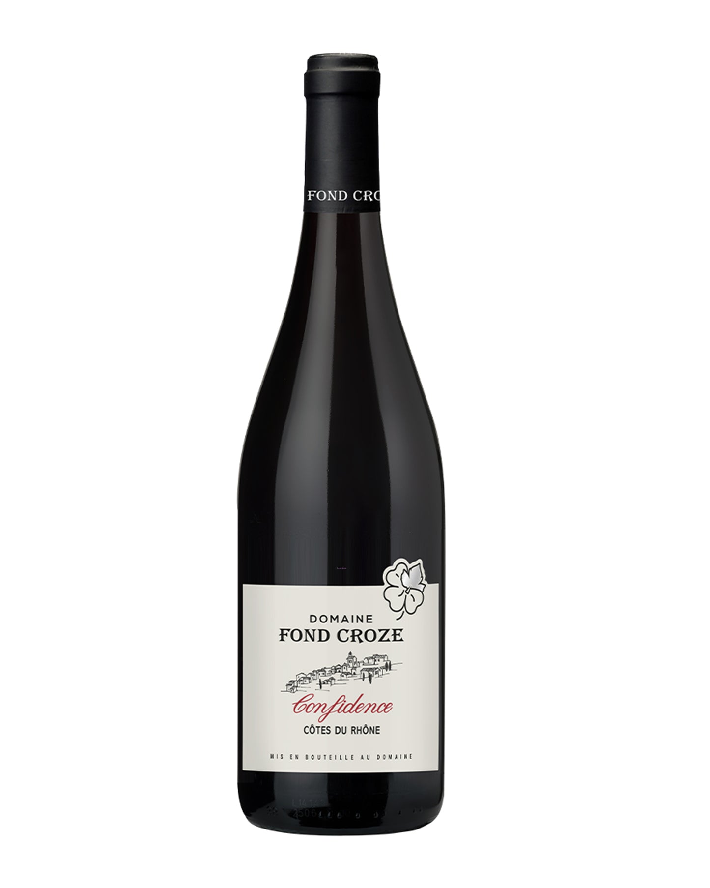 Côtes-Du-Rhône Rouge Cuvée Confidence Domaine Fond Croze Bio 2024