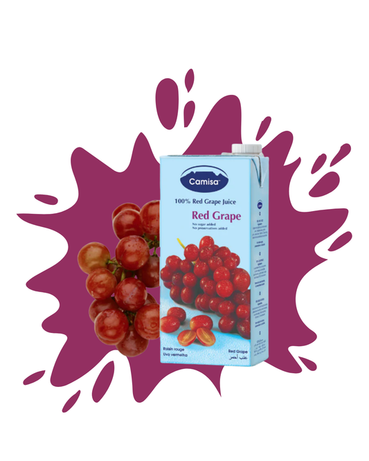 Jus de Raisin Rouge 1L CAMISA - Sans Sucre Ajouté