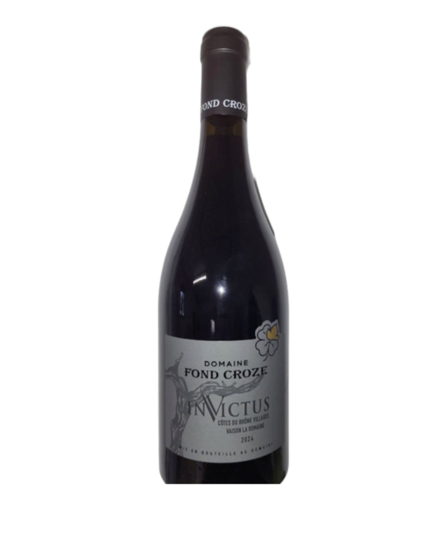 Côtes-Du-Rhône Villages Cuvée Invictus  Domaine Fond Croze 2024 Bio