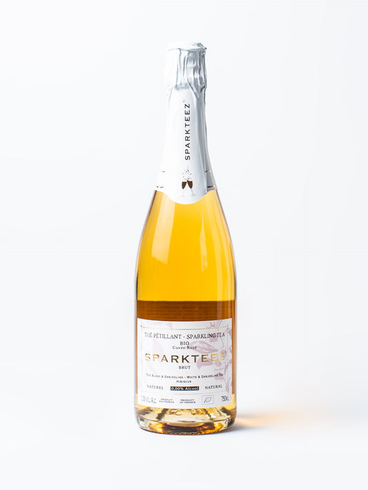 Thé pétillant Bio Sparkteez Cuvée rosé 0% alcool