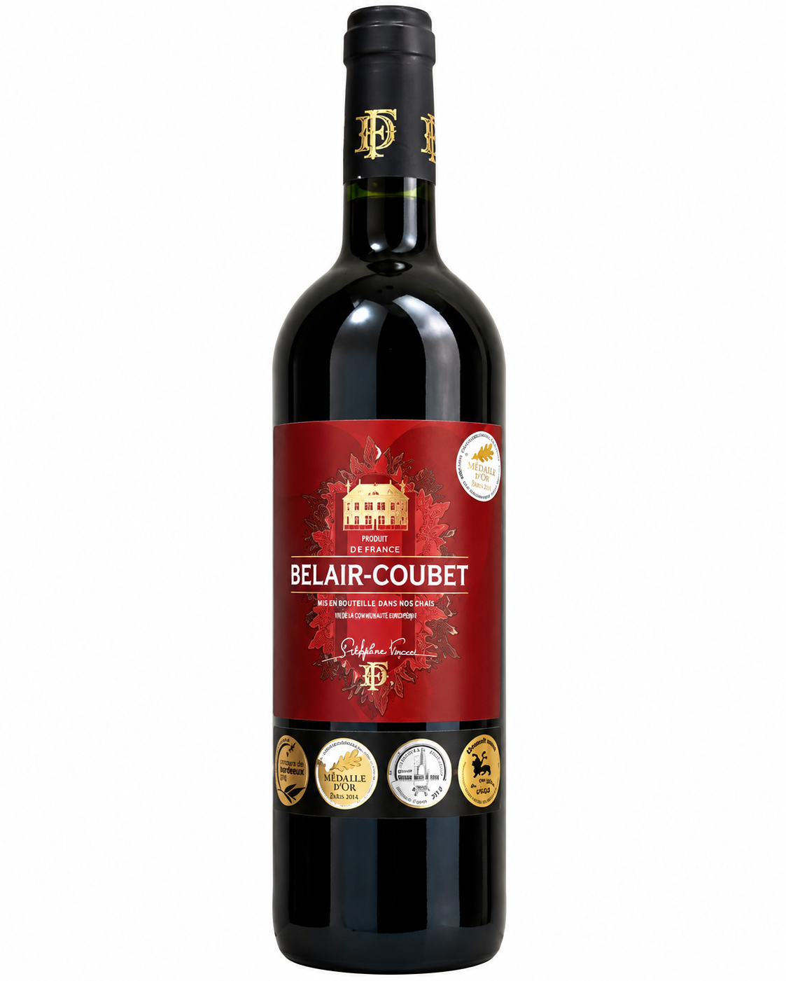 Côtes-De-Bourg Chateau Belair Coubet Label orange 2020