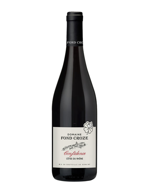 Côtes-Du-Rhône Rouge Cuvée Confidence Domaine Fond Croze Bio 2024