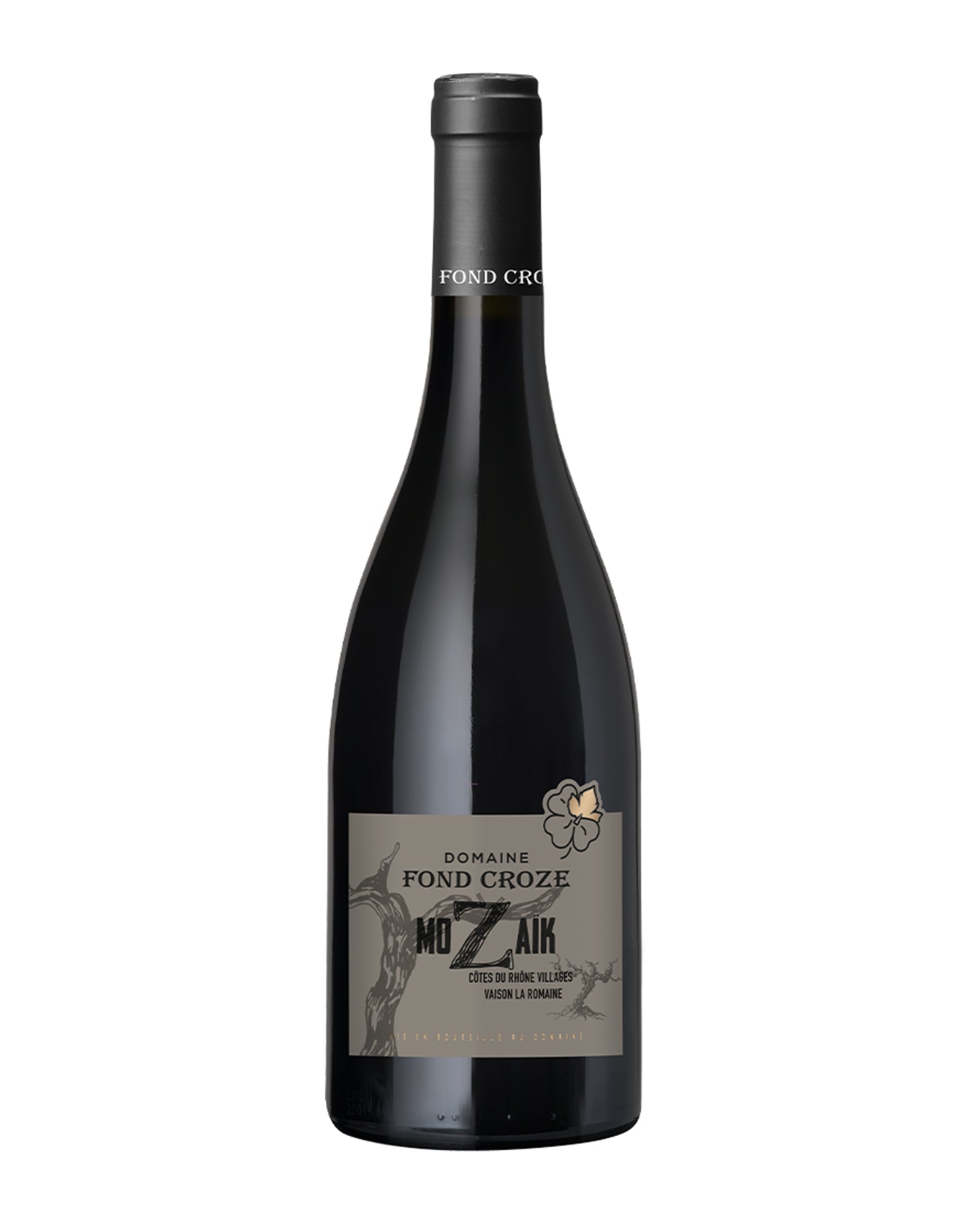 Côtes-Du-Rhône-Villages Domaine Fond Croze cuvée Mozaik 2021 Bio