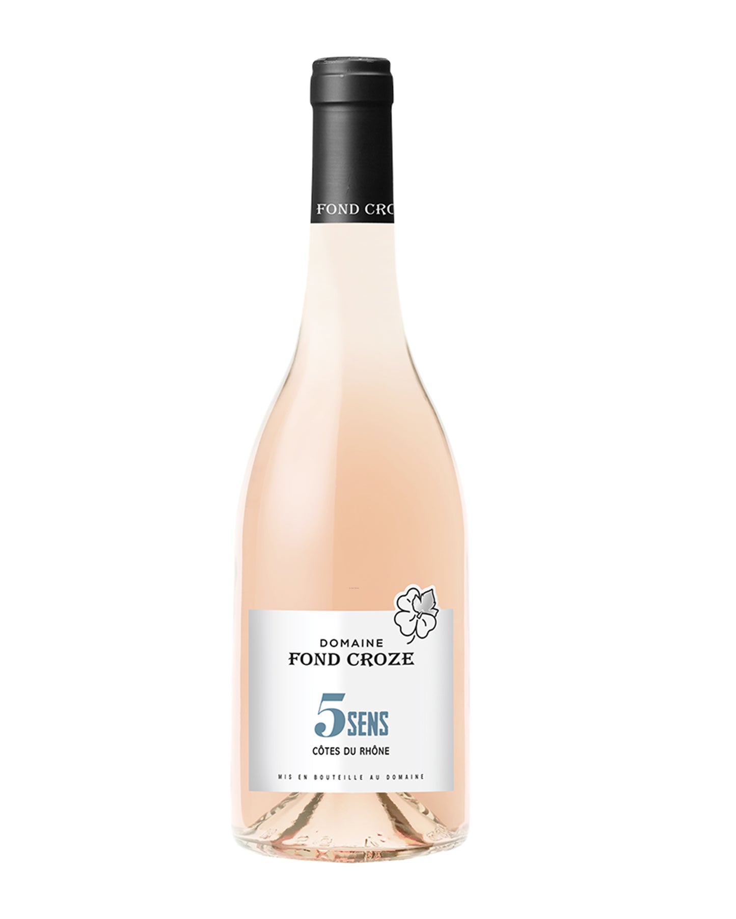 Côtes-Du-Rhône Rosé Cuvée 5 sens Domaine Fond Croze Bio 2024