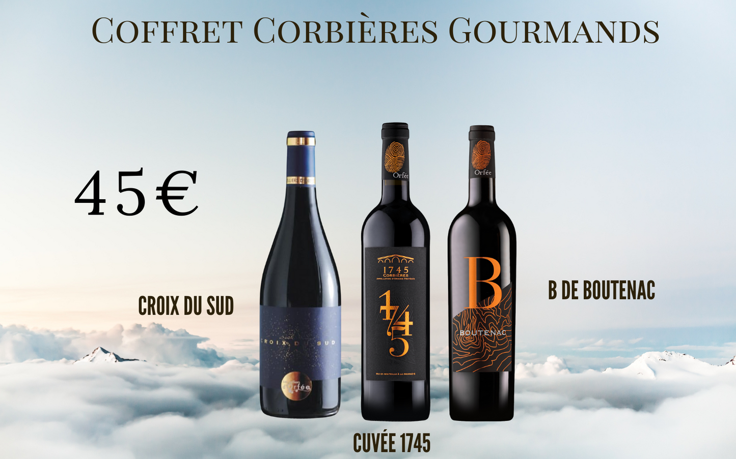 Lot de 3 Corbières rouges Gourmands