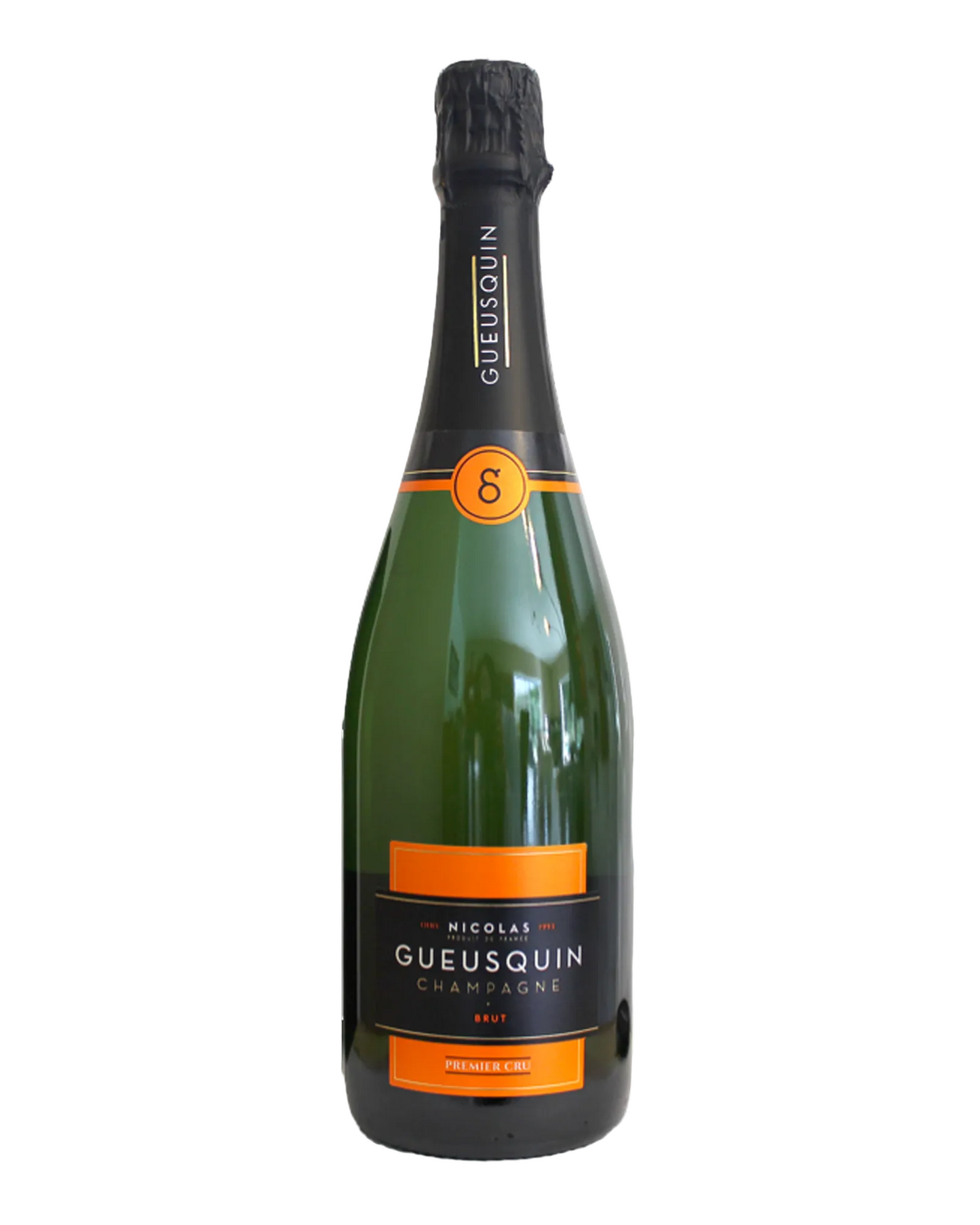 Champagne Nicolas Gueusquin Brut Tradition 1er Cru – Carton de 6