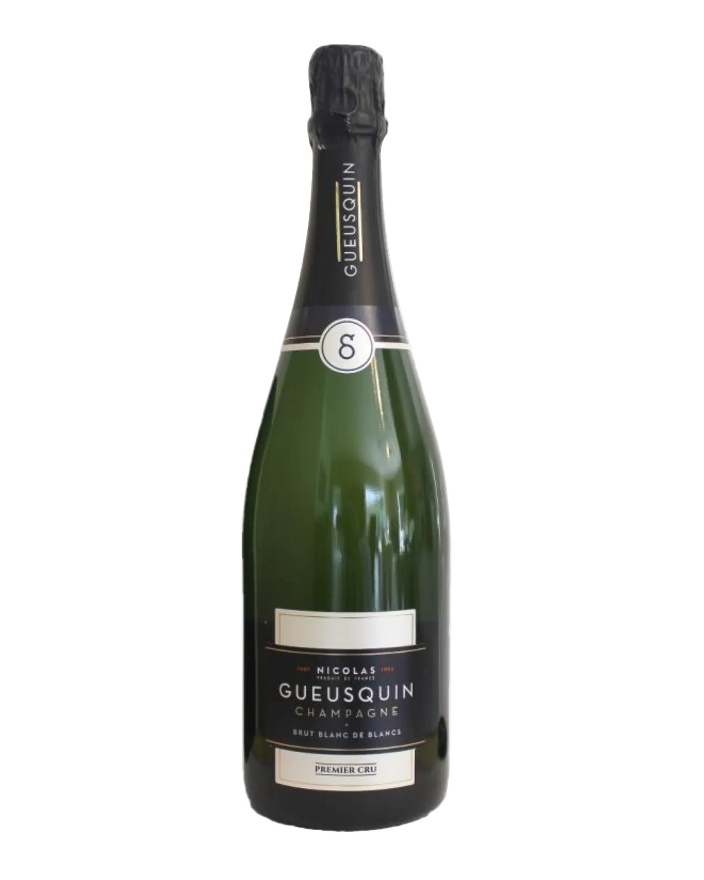 Carton de 6 Champagne Nicolas GUEUSQUIN 1er Cru Blanc de Blanc